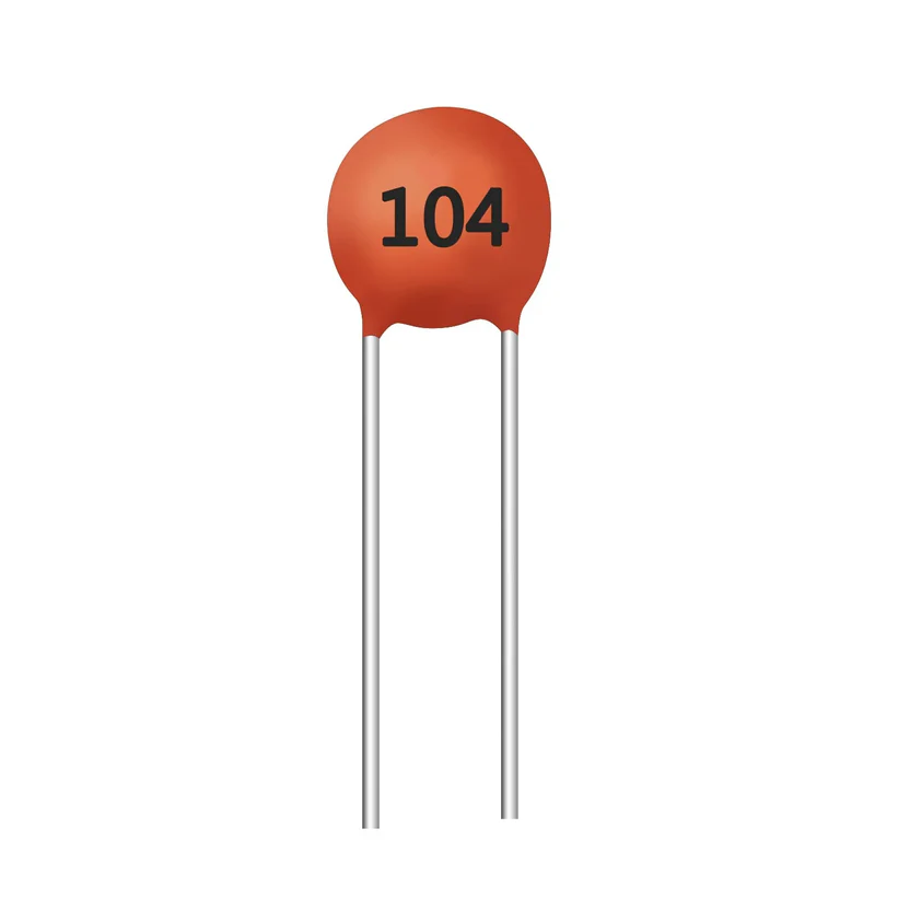 0.1µF (104) Ceramic Capacitor – 5 Pcs Pack
