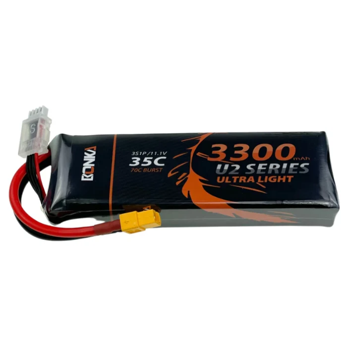 11.1V 2200mAh 35C 3S1P Bonka Lipo