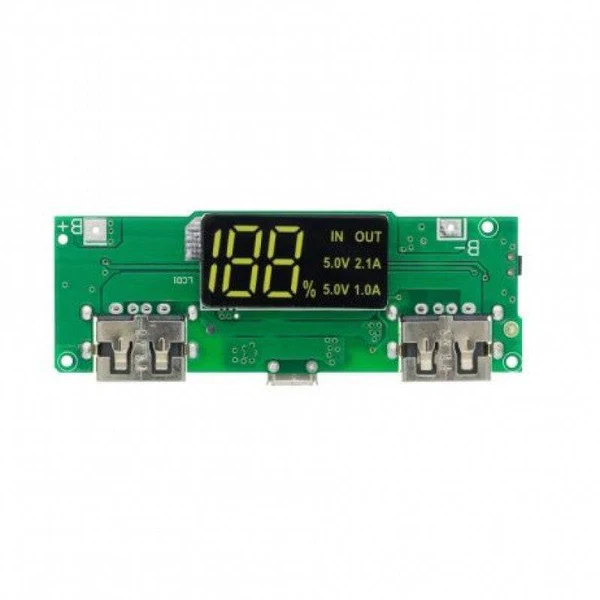 18650 5V 2A Lithium Battery Digital Display Module - RS3316