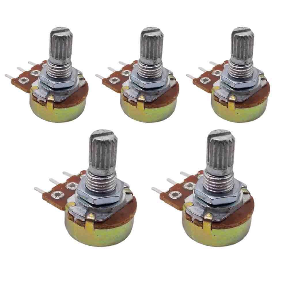 1K Pot Potentiometer - (Pack of 5)
