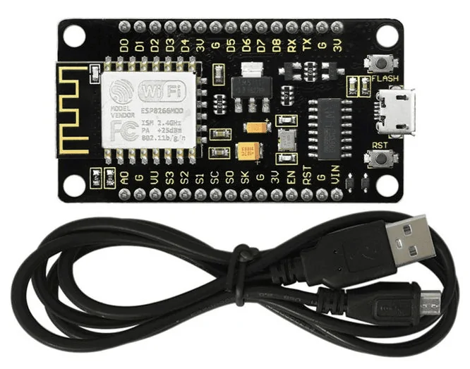 NODEMCU – ESP8266 Wifi Development Board with Micro USB Cable
