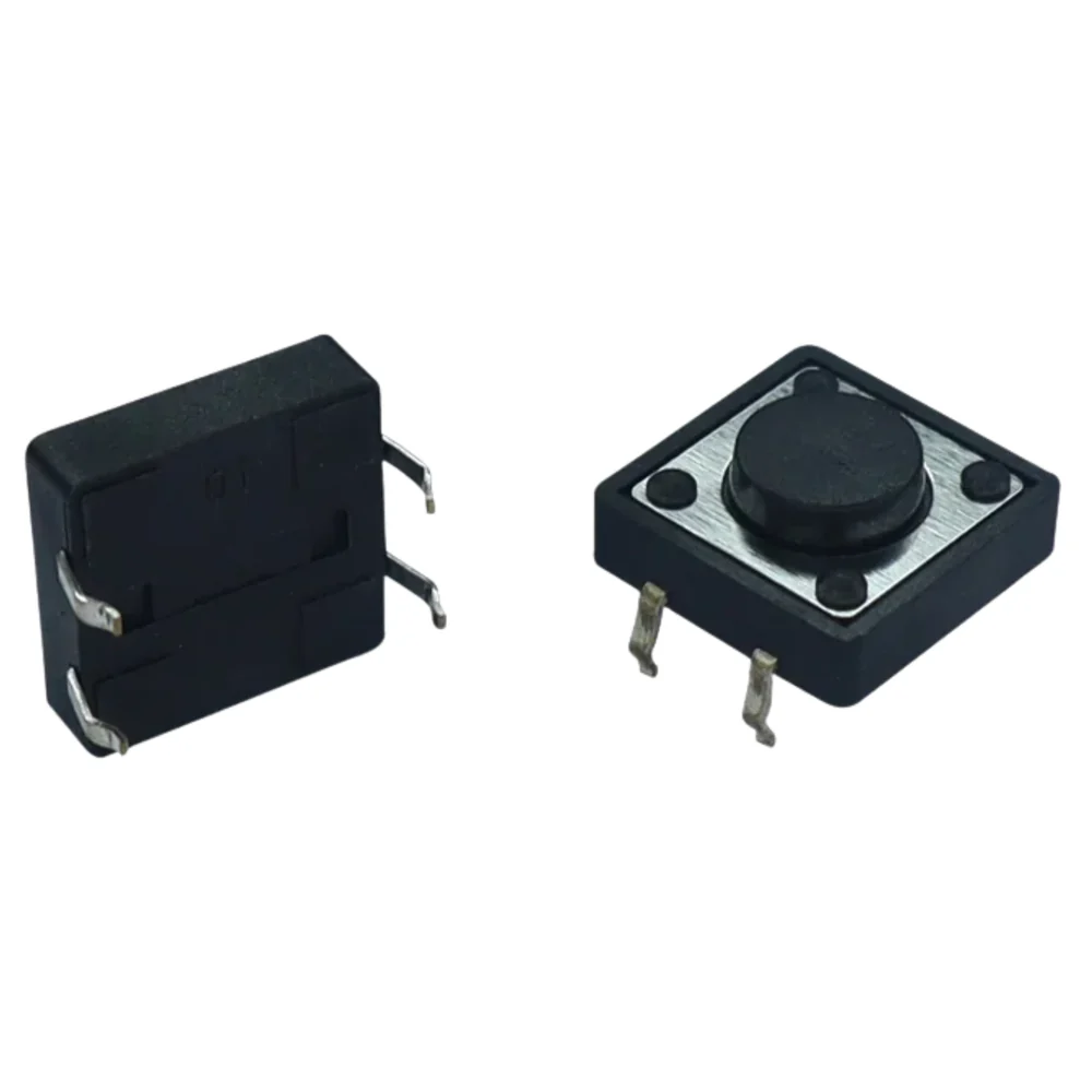 Tactile Push Button Switch 4 Pin 12X12X5mm (Pack of 5)