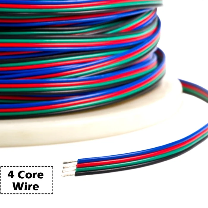 Multi strand wire 4 core (1 meter)