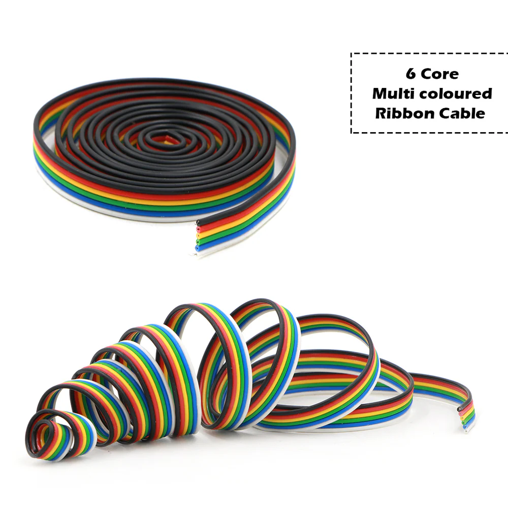 Multi strand wire 6 core (1 meter)
